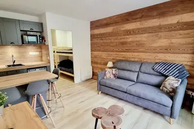 Image de Studio Rénové 4 Pers. au Pied des Pistes avec Parking Gratuit - Résidence Les Fontettes, La Joue du Loup