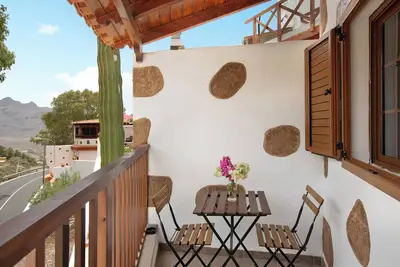 Image de Maison de vacances 'Cottage Santa Lucía 2' avec vue sur les montagnes, balcons et Wi-Fi.