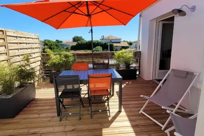 Image de Charmant appartement à l'étage avec terrasse situé à la Cotinière