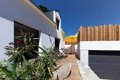 Image de Merveilleuse maison de vacances privée pour 7 personnes avec Wifi, Tv, terrasse et parking