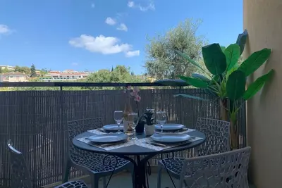 Image de Bel appartement pour 4 personnes avec climatisation, Wifi, Tv, terrasse et animaux admis