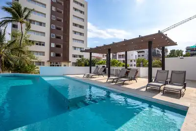 Image de 2 Bedroom condo with Communal Pool and Hot tub moments to the beach of Bucerias