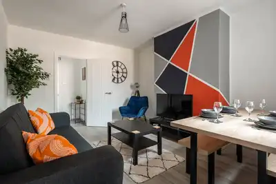 Image de Modern apartment - 200 metres from M62