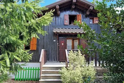 Image de Maison de vacances \"Chalet Gineprino\" avec terrasse plein air privée et jardin