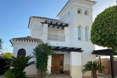 Chalet-villa in urbanization with golf course