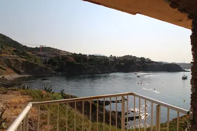 Image de Appartement T3 avec vue sur mer, parking et balcon à Collioure
