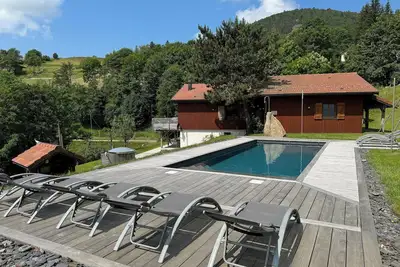Image de Chalet du Pommery, Vosges, bain nordique, sauna