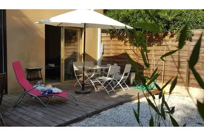 Image de Studio 2/3 pers avec jardin.