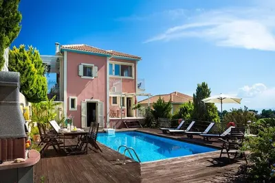 Image de Charming Kefalonia Villa | 2 Bedrooms | Villa Mary | Private Pool & Fully Air-Conditioned | Skala