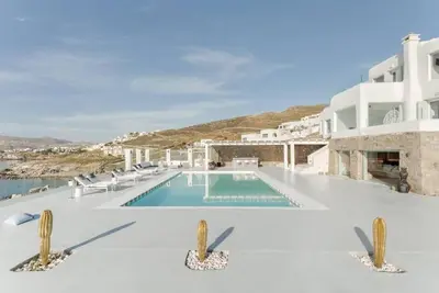 Image de Villa White Spectacular View of the Aegean Sea and the Mystic Island of Delos