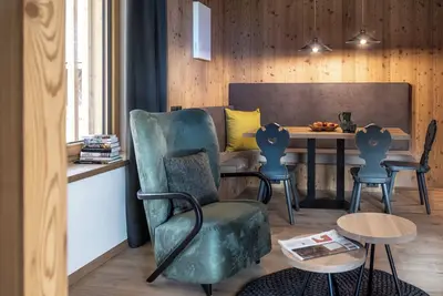 Image de Oberfallerhof appartement Ummi avec vue sur les montagnes, jardin et Wi-Fi.