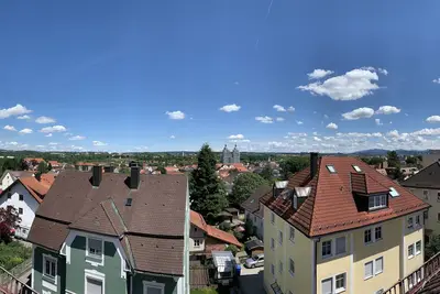 Image de Über den Dächern Kemptens mit Panoramablick