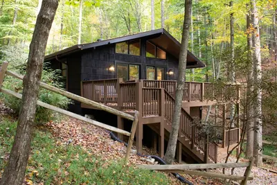 Image de Penny Creek Cabin 2 bed 1 bath sleeps 6, Creekside*Hike*Fish*Relax