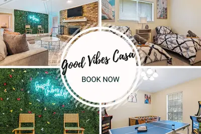 Image de 💜🐕 Good Vibes Casa | 6 Beds\/Game Room| Huge Yard
