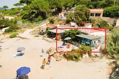 Image de Strandhaus 'Perla di Mare' directement sur la mer