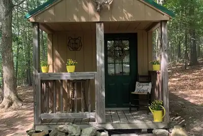 The Clubhouse in the Woods along the trail to the Lookout