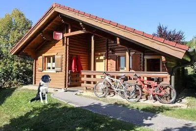 Image de Sta-24 - Log cabin with stylish furnishings & terrace - Naturerlebnisdorf
