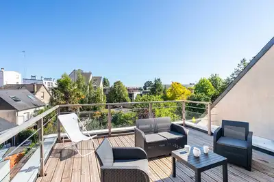 Image de Teranga - Studio avec grande terrasse dans Rennes