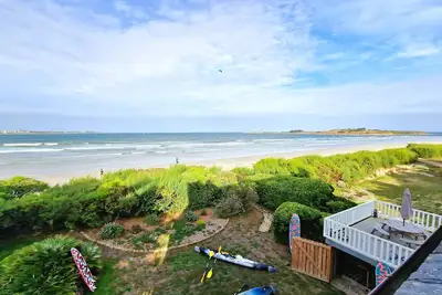 Image de Les Homards Bleus, accès plage et vue mer panoramique
