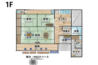 Image de Capacity 8 people plan / Kawagoe Saitama