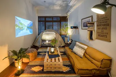 Image de A room where you can enjoy camping With a projec / Ishigaki City Okinawa