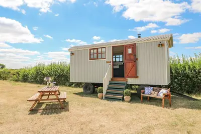 Image de Sweet Caroline Shepherd’S Hut, pet friendly in Sutton-On-Trent