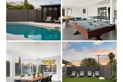 Image de Mid-century Modern Scottsdale Home w/ Heated Pool