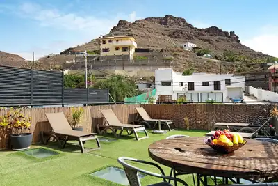 Image de Maison de vacances \"Roque Aguayro\" avec vue sur mer, piscine et Wi-Fi