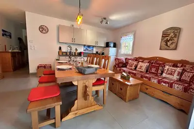 Image de Appartement moderne et confortable avec navette au pied, à Samoëns!