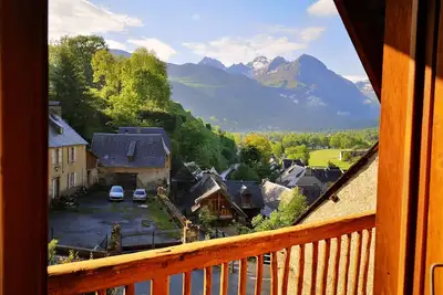 Image de Jolie Grange aménagée typique Pyrénéenne en vallée du Louron.