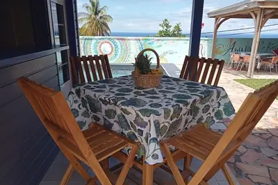 Image de Awmony'Kaz: Charmant bungalow avec Piscine et Jets \" Balneo\".