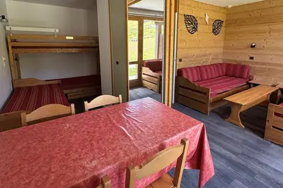 Image de Studio fonctionnel 4 pers, accès pistes, terrasse