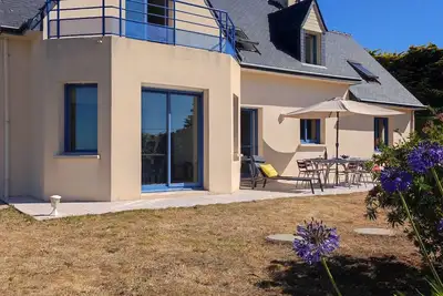 Image de Maison individuelle 3 chambres - 6 personnes avec vue panoramique sur l'océan.