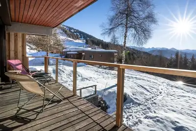Image de Chalet Saint Barth. Les Arcs 1600. 12 personnes, prestation luxe, ski aux pieds