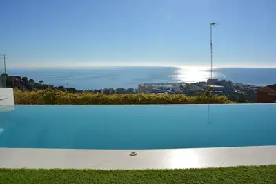 Image de Villa Bianca Sitges High Design \/ Vues spectaculaires sur mer. Piscine intérieur