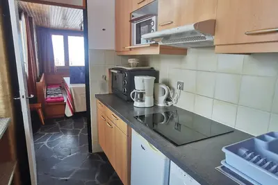 Image de Appartement lumineux proche des pistes avec balcon et 2 chambres