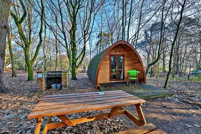 Image de Luxury Woodland Countryside Glamping MegaPod - Eadmund