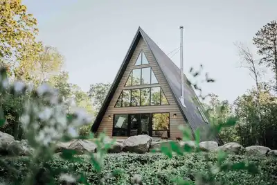 Image de Northwoods A-Frame Cabin Near Itasca State Park