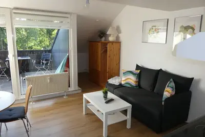 Image de Idyllic location on the Wennsee and 10 min walk to the beach with beautiful garden.