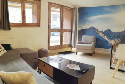 Image de Charmant appartement 6/7 personnes pied des pistes à Plagne centre