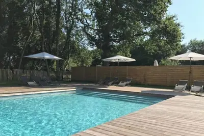 Image de Petite maison Piscine et Vue sur la mer - Grange Est