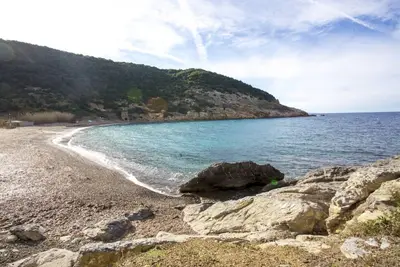 Image de Cala Rossa with pool in Nisporto