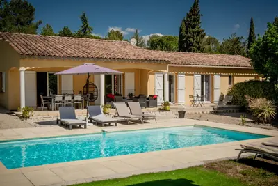 Image de Villa avec climatisation et piscine privée