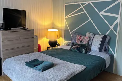 Image de studio à 1 min a pied du château de Châteaubriant avec petit déjeuner offert