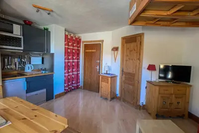 Image de Studio cosy au pied des pistes, Val Claret - balcon, animaux acceptés, services en option