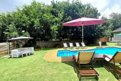 3-Bedroom Guest House with Pool