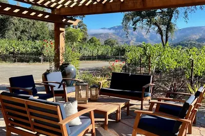Image de 3br home - Panoramic views of vineyards and the Palisades mountain range.