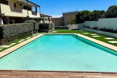 Image de stunning aparment with private pool - 5 min from the beach