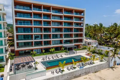 Image de Luxury 2 bed/2 bath Beach Front 4th Floor Condo with Pool -Bucerias
