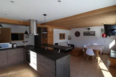 Image de Appartement 3 étoiles pour 6 personnes avec jardin et parking privé - Valloire, Les Clots